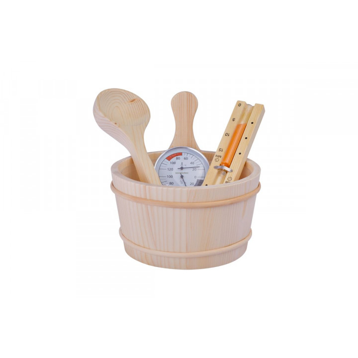 Conjunto de sauna Harvia BASIC, 5 piezas