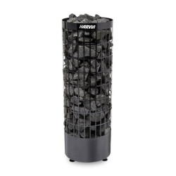 Calentador de sauna eléctrico - HARVIA Cilindro Black Steel PC90E 9 kW