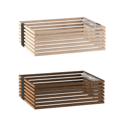 Barandilla de seguridad de madera Harvia Concept R, de tilo o nogal. 