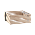 Barandilla de seguridad de madera Harvia Concept R, de tilo o nogal. - 1
