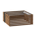Barandilla de seguridad de madera Harvia Concept R, de tilo o nogal. - 3