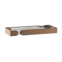 Componentes de barandilla de seguridad de madera Harvia Concept R Mini Combi, tilo o nogal. - 2