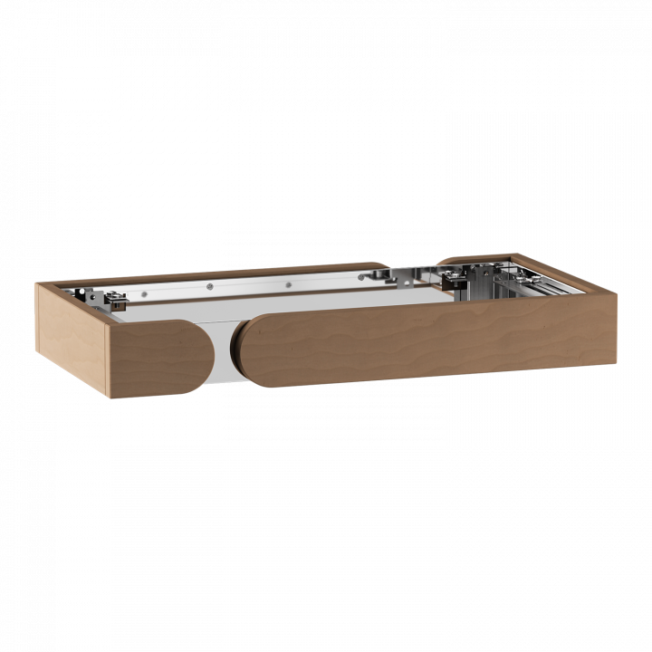 Piezas de barandilla de seguridad de madera Harvia Concept R Mini, nogal