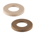 Cubierta de madera de tilo Harvia o nogal para la base del calefactor Concept R Mini - 0