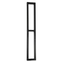 Manilla de puerta de sauna de madera Harvia, negra, 900 mm - 0