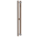 Manilla de puerta HARVIA, madera de álamo temblón tratada térmicamente. - 0