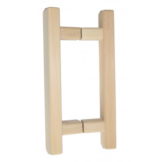 Manilla de puerta de sauna de madera Harvia, 300 mm