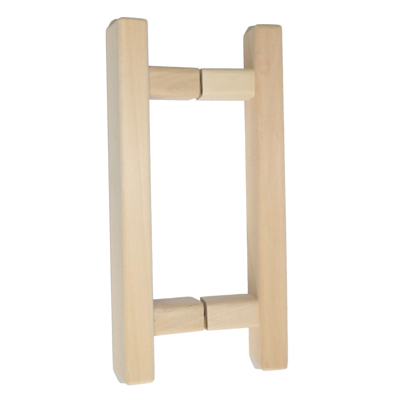 Manilla de puerta de sauna de madera Harvia, 300 mm