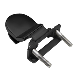 Bisagra para puerta de cristal Harvia SPSAZ005AM, negra 