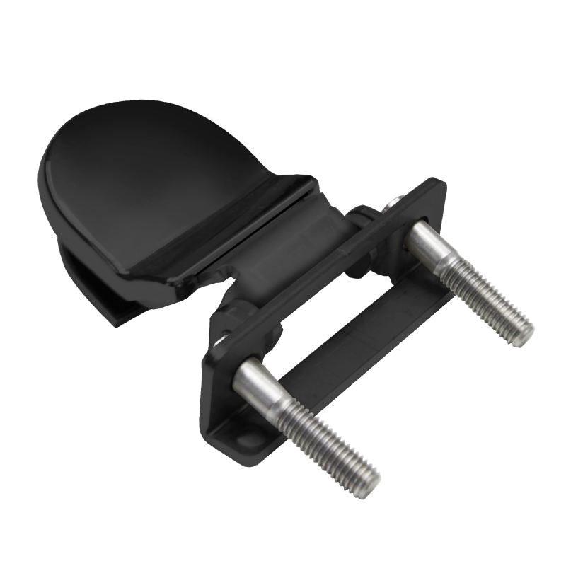 Bisagra para puerta de cristal Harvia SPSAZ005AM, negra