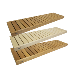 Banco de sauna Harvia Formula, 2200 x 500 mm 