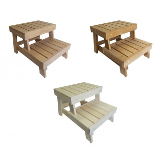 Banco de sauna HARVIA Formula - escalón, 770 x 600 x 510 mm