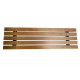 Respaldo para sauna Harvia Formula, 2200 mm, madera de álamo temblón tratada térmicamente