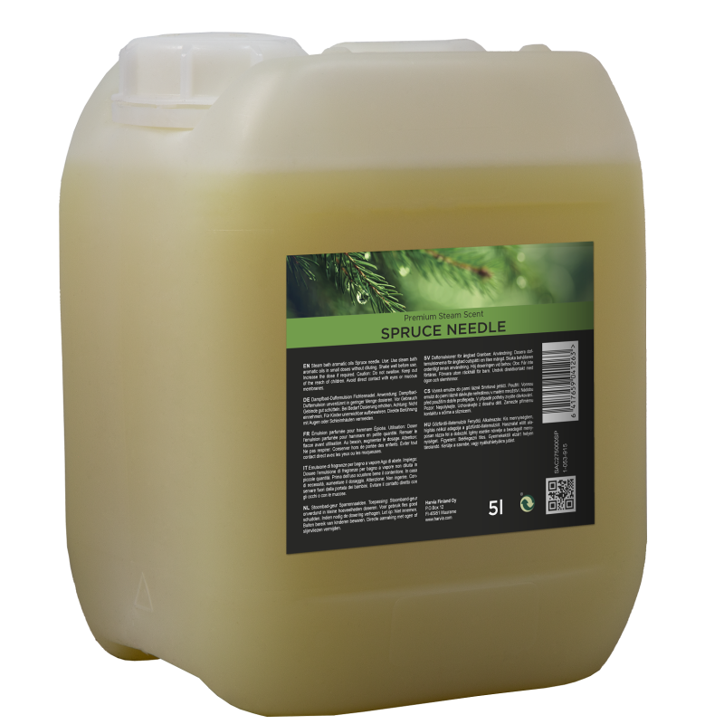 Baño de vapor HARVIA aceites aromáticos, aguja de abeto 5 l Baño de vapor HARVIA aceites aromáticos, aguja de abeto 5 l