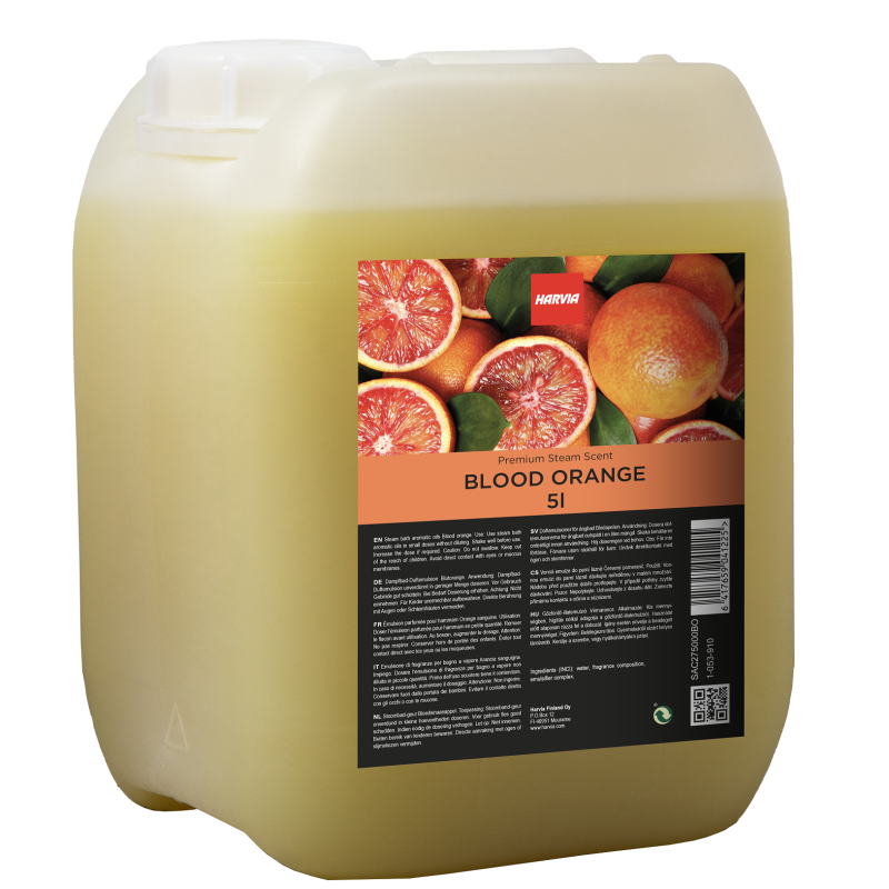 HARVIA Baño de vapor Aceites aromáticos, naranja sangre 5 l