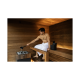 Juego de cubo y cucharón para sauna HARVIA Helmi, negro