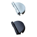Bisagras Harvia Basic para puertas de sauna de cristal, para montaje en marco de madera, 2 unidades. - 0
