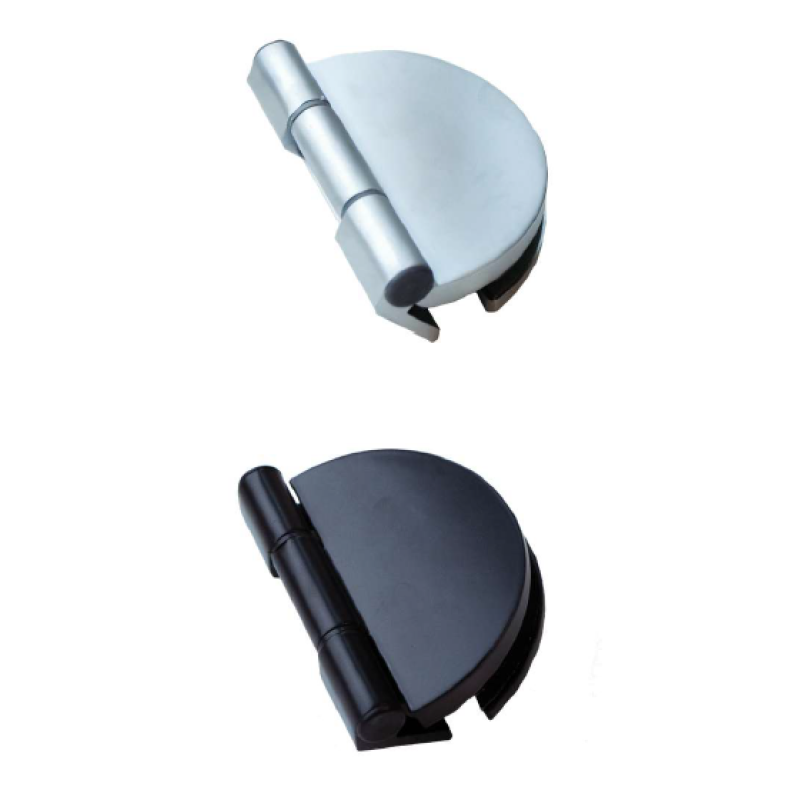 Bisagras Harvia Basic para puertas de sauna de cristal, para montaje en marco de madera, 2 unidades.