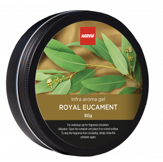 HARVIA Infra gel aromático para sauna - Royal Eucament 80 g