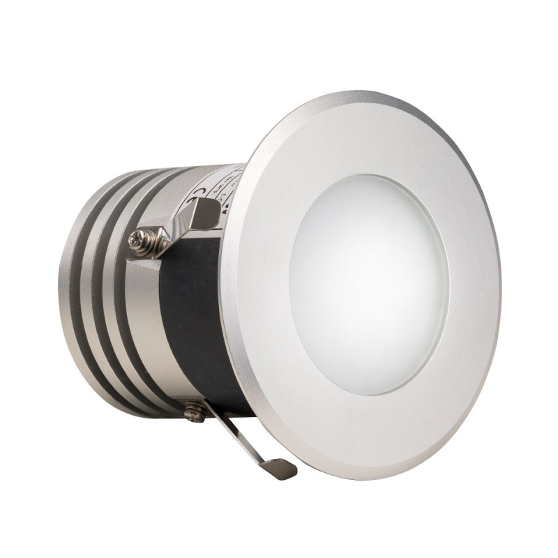 Lámpara LED Harvia RGBW para sauna, 5 W, 90 mm de diámetro