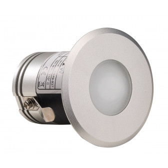 Lámpara LED para sauna Harvia, luz blanca cálida, 2 W, 60 mm de diámetro.
