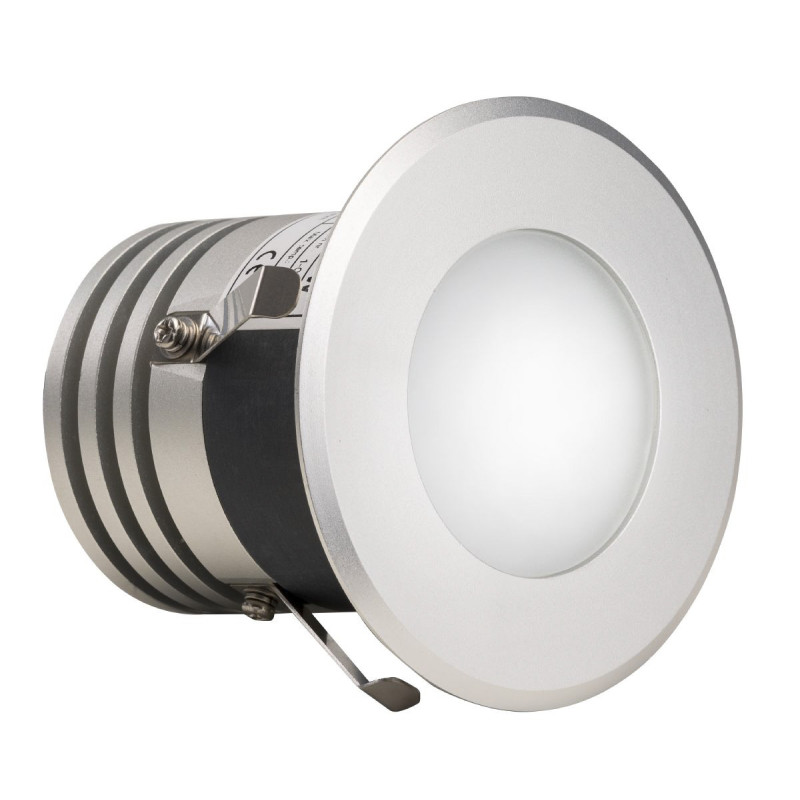 Lámpara de sauna Harvia, luz blanca cálida, 5 W, 24 V, 90 mm de diámetro.