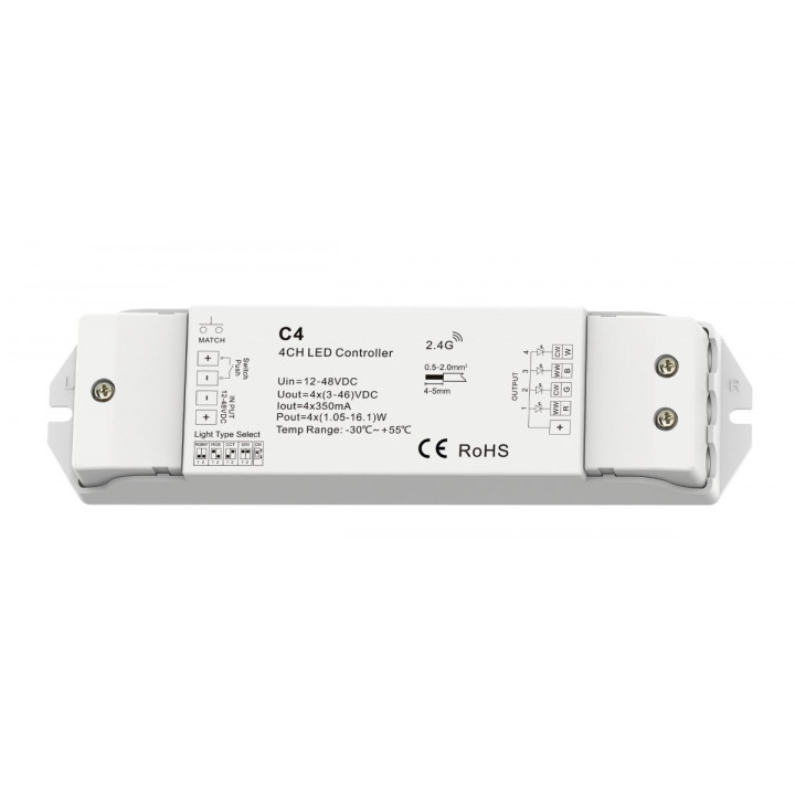 Controlador inalámbrico LED RGBW Harvia
