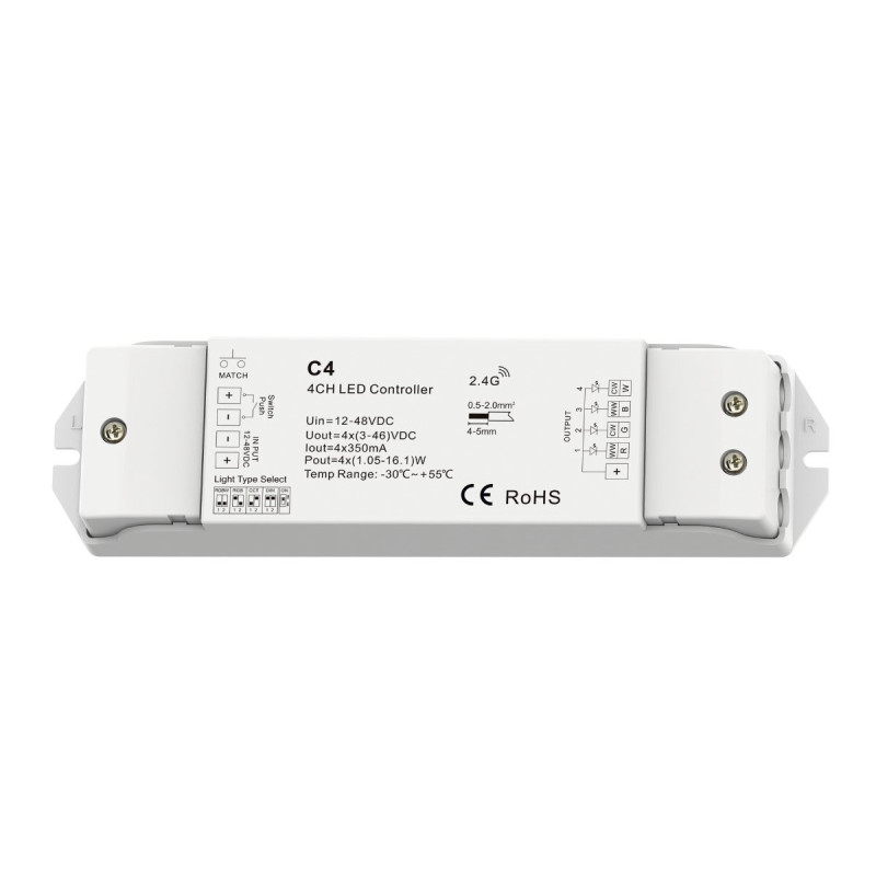 Controlador inalámbrico LED RGBW Harvia