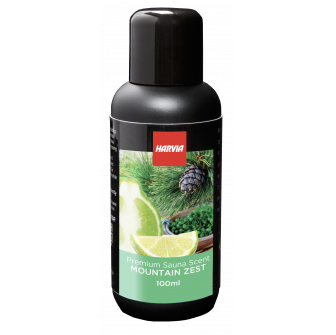 Concentrado aromático para sauna HARVIA, con aroma a pino de montaña, bergamota y litsea cubeba, 100 ml.