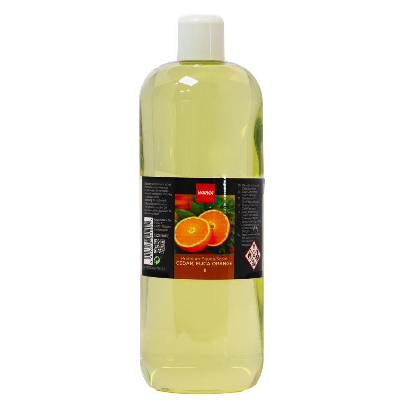 Concentrado aromático para sauna HARVIA, cedro, eucalipto, naranja, 1 l