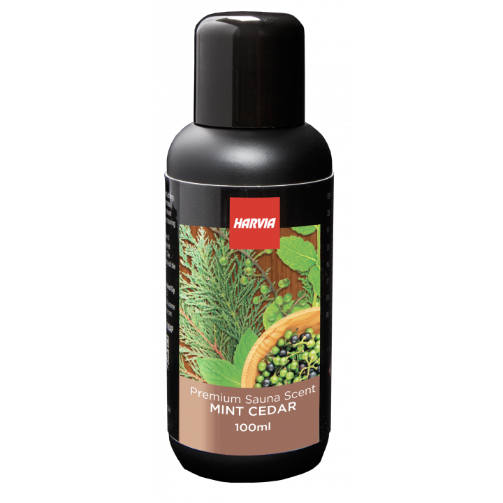 Concentrado aromático para sauna HARVIA, cedro, litsea cubeba y menta 100 ml