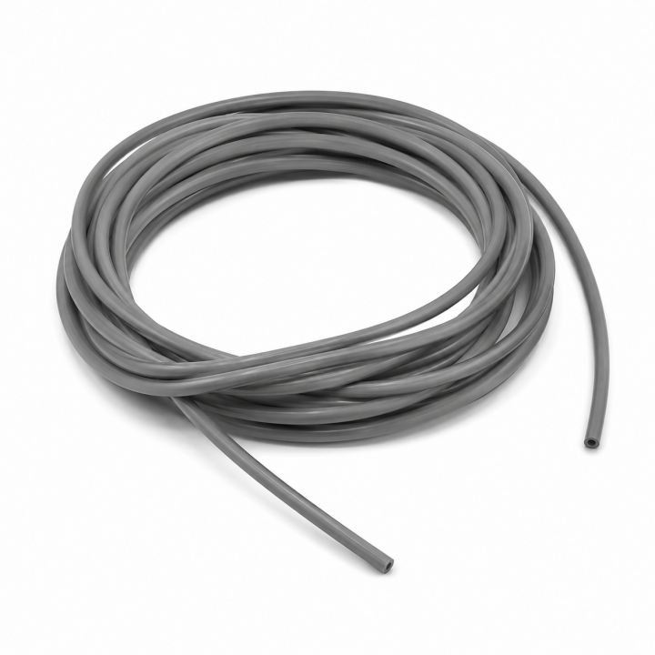 Burlete para puerta de cristal Harvia, 5 m, gris