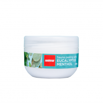 Sal para peeling de sauna HARVIA eucalipto mentol 200g