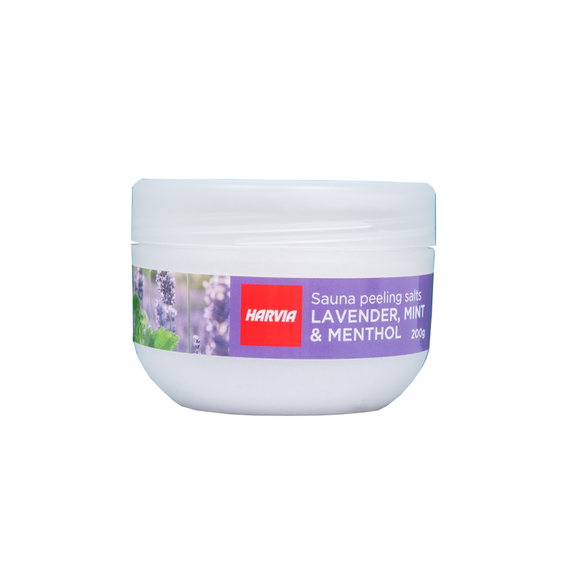 Sal para peeling de sauna HARVIA lavanda menta 200g