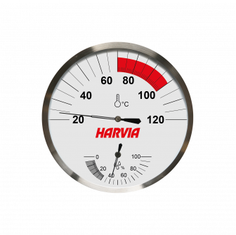 Termómetro-higrómetro HARVIA de 130 mm