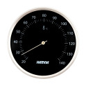 Termómetro para sauna HARVIA, redondo, negro, 160 mm de diámetro, SAC90200 - 0