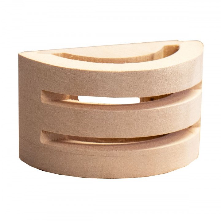 Carcasa de madera Harvia para sensor de humedad y temperatura FTS2 , de álamo temblón.