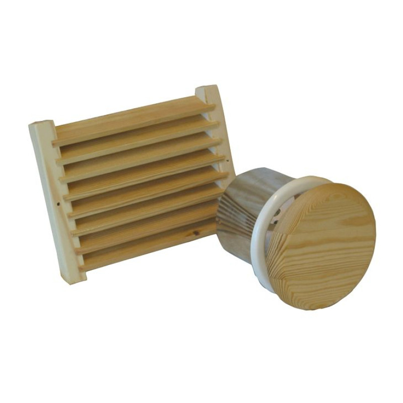 Rejilla de ventilación Harvia con persiana