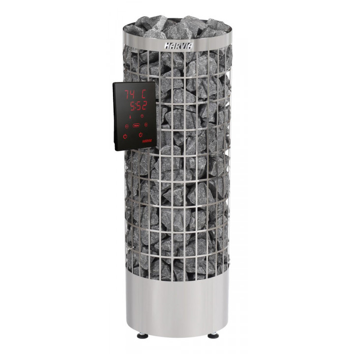 Calentador eléctrico para sauna - HARVIA Cilindro PC110XW con Xenio WiFi, 10.8 kW