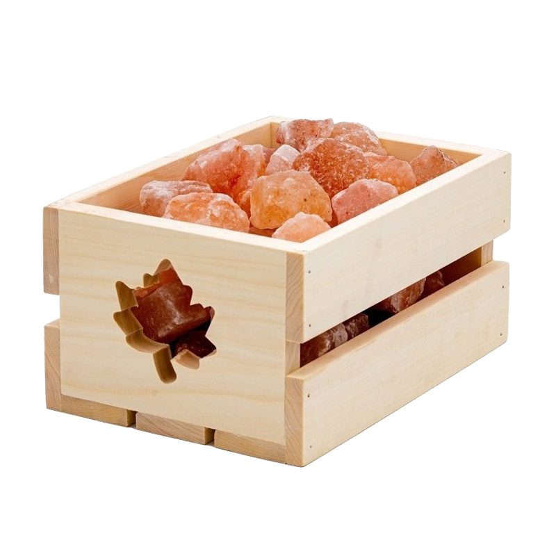 Sal del Himalaya en una caja de 3,5 kg.