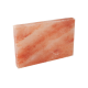 Ladrillo de sal del Himalaya con superficie lisa de 300 × 200 × 38 mm.