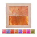 Lámpara LED RGB de sal del Himalaya, madera de tilo - 0