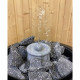Fuente de sauna de esteatita Hukka Kaste