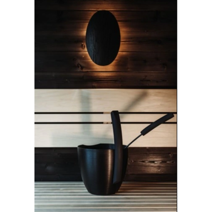 Lámpara para sauna HUUM OVO, color madera natural