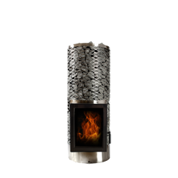 Estufa de sauna de leña - IKI KIVI JR 