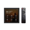 Amplificador de audio estéreo doméstico con pantalla táctil y Bluetooth para montaje en pared B4, negro - 0
