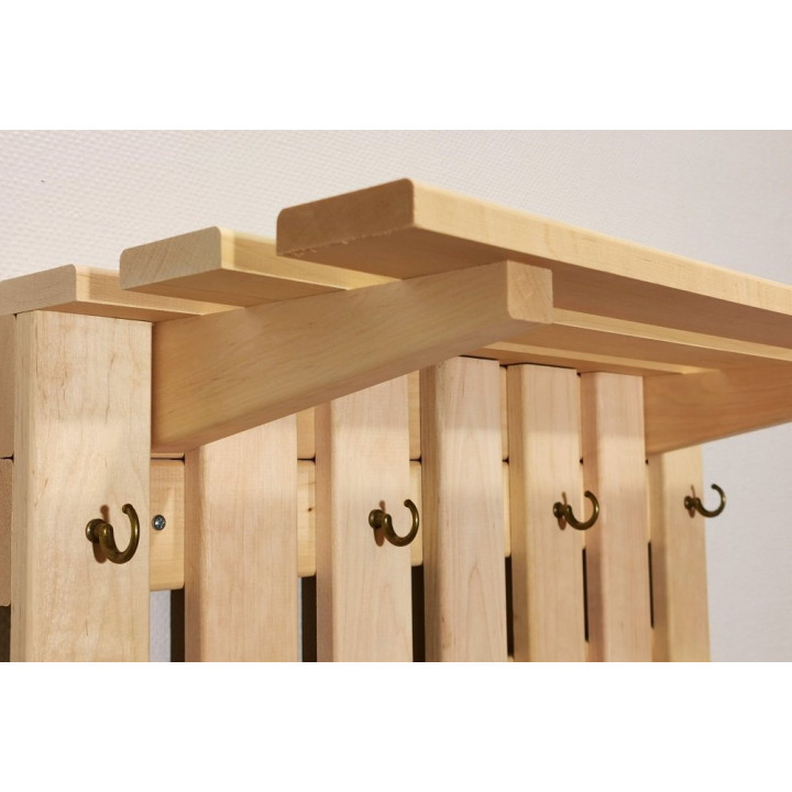 Percha con estante - NAGI 550x260x500