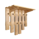 Percha con estante - NAGI 550x260x500