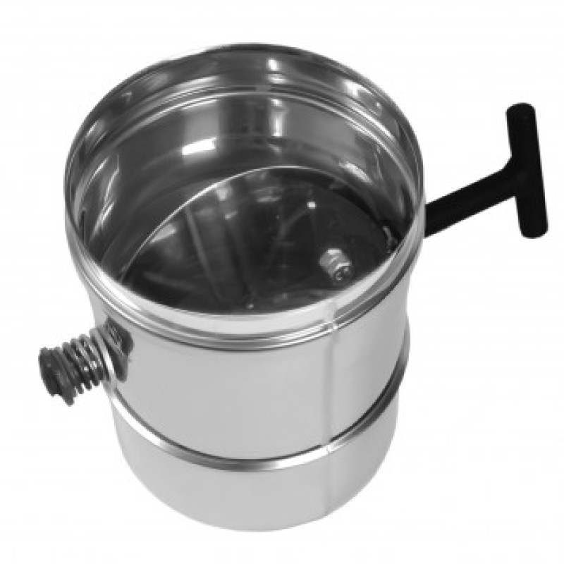 Regulador de chimenea con manija, 0,5 mm