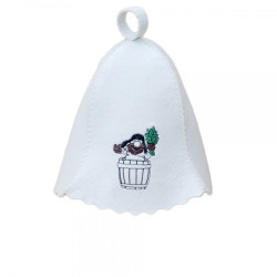 Gorro de sauna tipo barril 